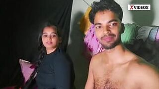 Cute and sexy college lover viral video porn video